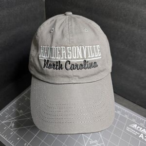 NORTH CAROLINA GRAY Adjustable Baseball Cap Hat